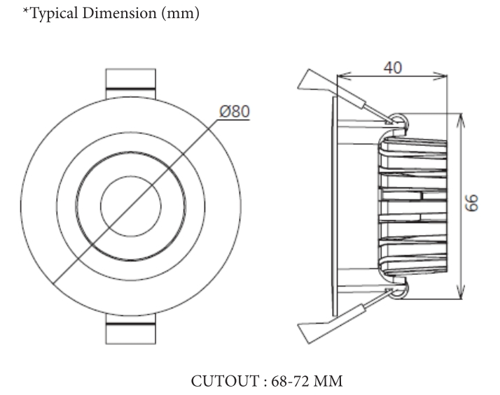 Recessed Downlight